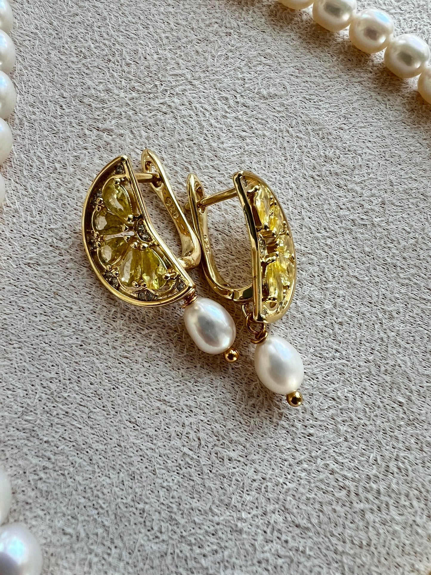 LEMON HELMI SETTI – Aito helmikaulakoru & korvakorut