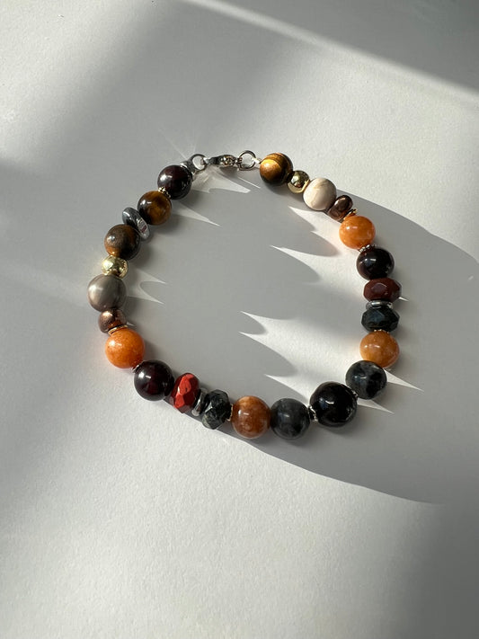 BRACELET IN AUTUMN HUES