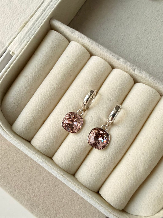 ROSE SWAROVSKI - KORVAKORUT | S925