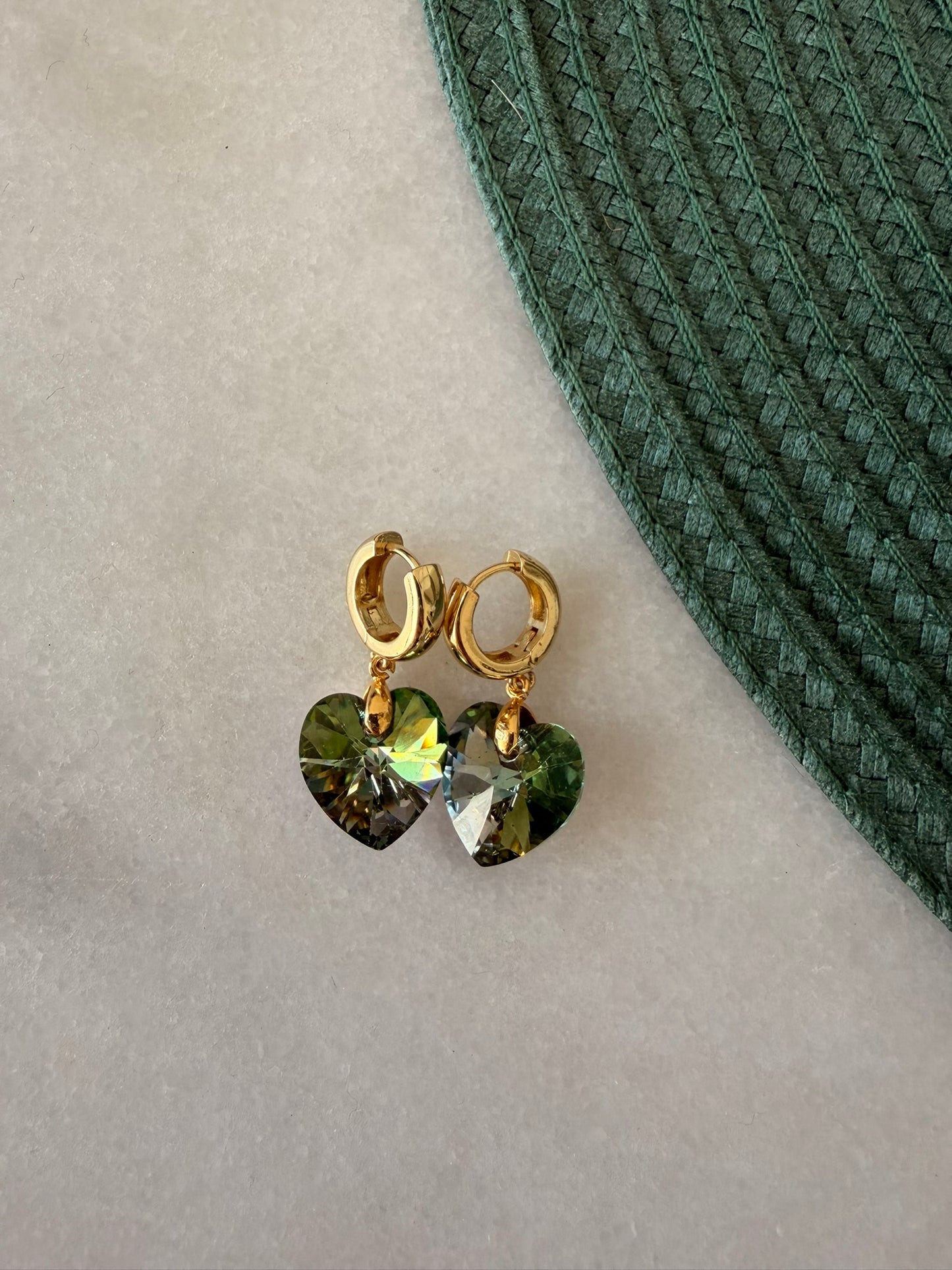 PERIDOT SWAROVSKI KORVAKORUT